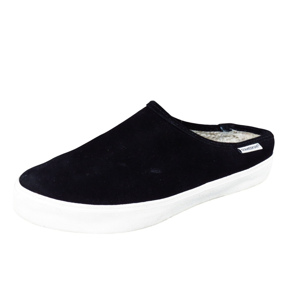 Staheekum Cami Women Casual Mule Shoe Size 7 Indoor Outdoor Suede Black‎